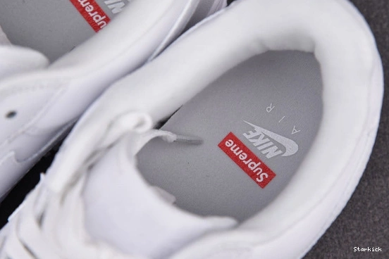 CU9225-100 Nike Supreme Force 1 Air White Low 1102